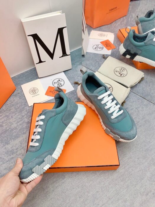 에르메스 바운싱 스니커즈 민트(H그레이블랙) 레플리카 미러급 SA급 S급 고퀄리티 최상급 하이엔드 신발 [남성여성공용] 10