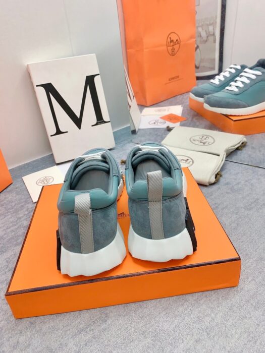 에르메스 바운싱 스니커즈 민트(H그레이블랙) 레플리카 미러급 SA급 S급 고퀄리티 최상급 하이엔드 신발 [남성여성공용] 6