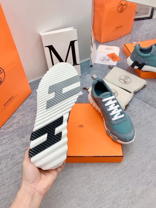 에르메스 바운싱 스니커즈 민트(H그레이블랙) 레플리카 미러급 SA급 S급 고퀄리티 최상급 하이엔드 신발 [남성여성공용] 9