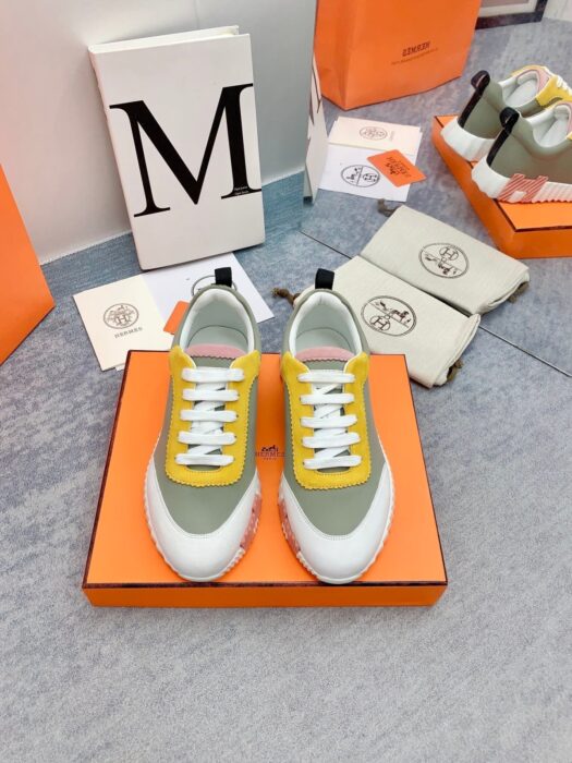 에르메스 바운싱 스니커즈 민트화이트(H핑크) 레플리카 미러급 SA급 S급 고퀄리티 최상급 하이엔드 신발 [남성여성공용] 2