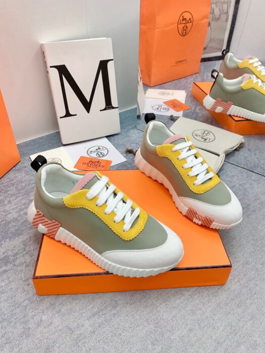 에르메스 바운싱 스니커즈 민트화이트(H핑크) 레플리카 미러급 SA급 S급 고퀄리티 최상급 하이엔드 신발 [남성여성공용] 8