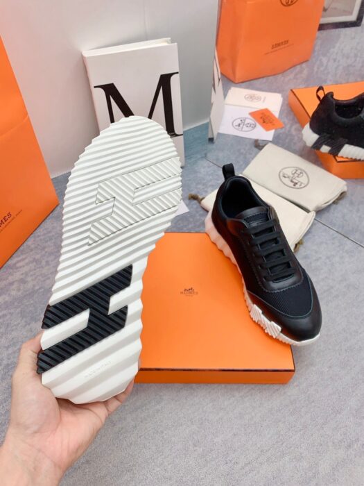 에르메스 바운싱 스니커즈 블랙(H화이트블랙) 레플리카 미러급 SA급 S급 고퀄리티 최상급 하이엔드 신발 [남성여성공용] 9