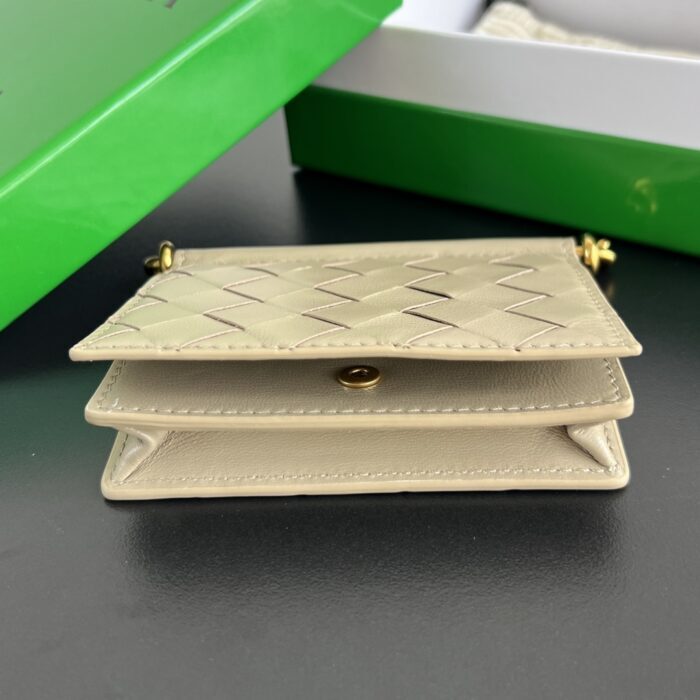 보테가베네타 솔스티스 비즈니스 카드 케이스 에크루 810596 레플리카 미러급 SA급 S급 고퀄리티 최상급 하이엔드 지갑 [남성여성공용] 4