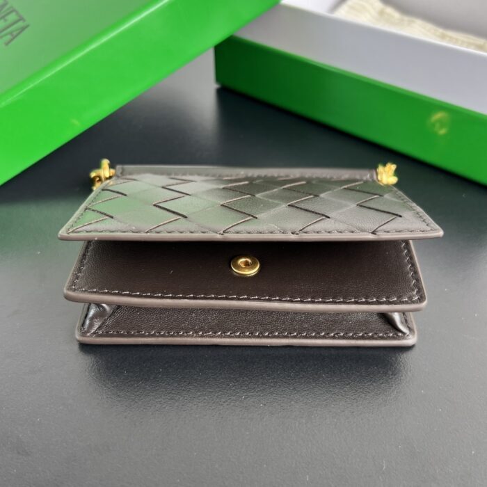 보테가베네타 솔스티스 비즈니스 카드 케이스 초콜릿 810596 레플리카 미러급 SA급 S급 고퀄리티 최상급 하이엔드 지갑 [남성여성공용] 3