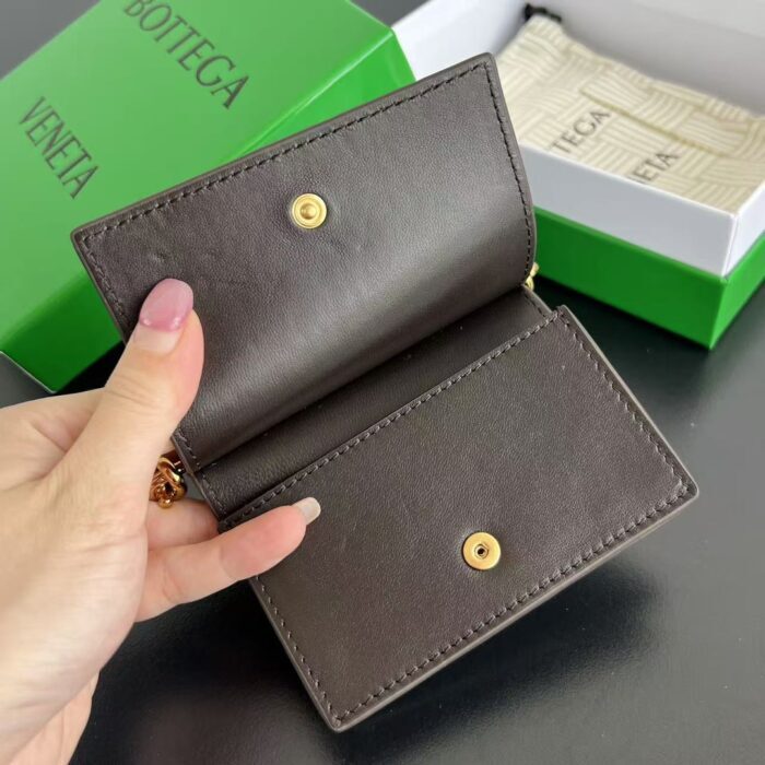 보테가베네타 솔스티스 비즈니스 카드 케이스 초콜릿 810596 레플리카 미러급 SA급 S급 고퀄리티 최상급 하이엔드 지갑 [남성여성공용] 2