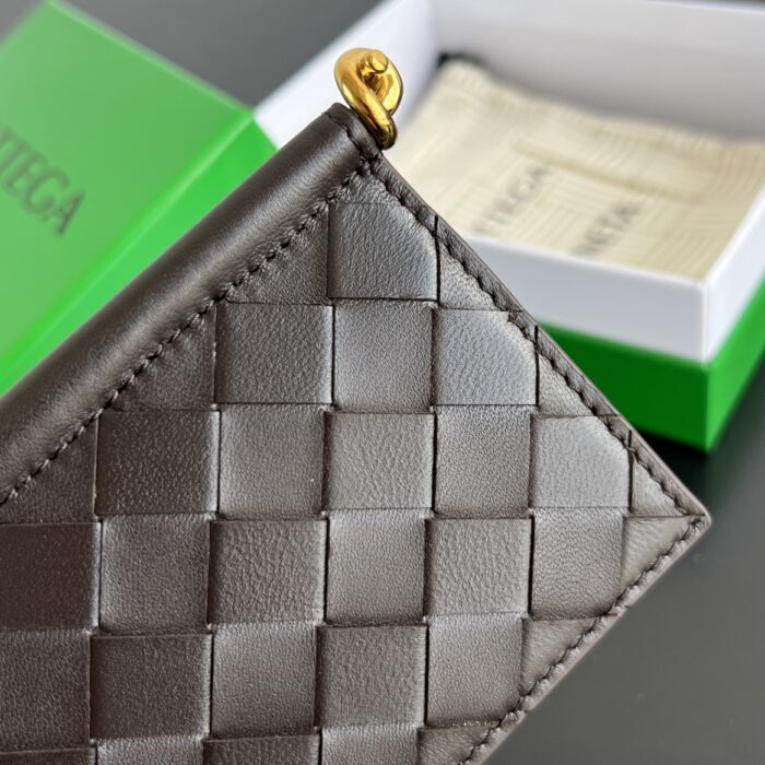 보테가베네타 솔스티스 비즈니스 카드 케이스 초콜릿 810596 레플리카 미러급 SA급 S급 고퀄리티 최상급 하이엔드 지갑 [남성여성공용] 6