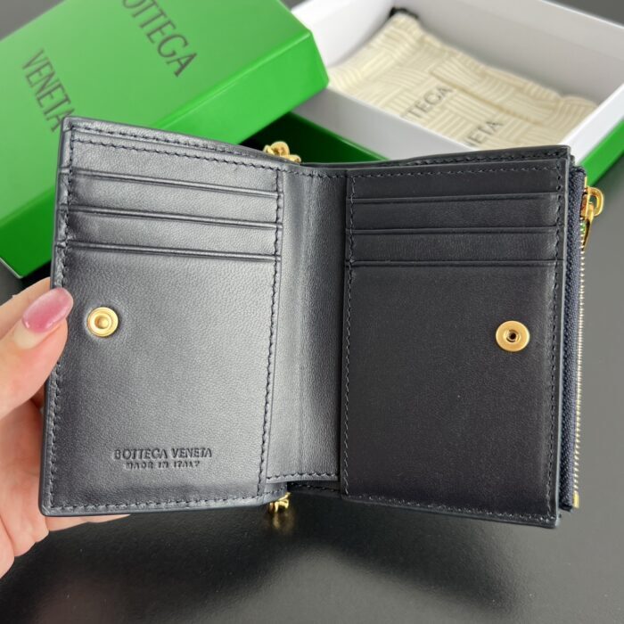 보테가베네타 솔스티스 스몰 반지갑 녹터널 788055 레플리카 미러급 SA급 S급 고퀄리티 최상급 하이엔드 지갑 [남성여성공용] 2