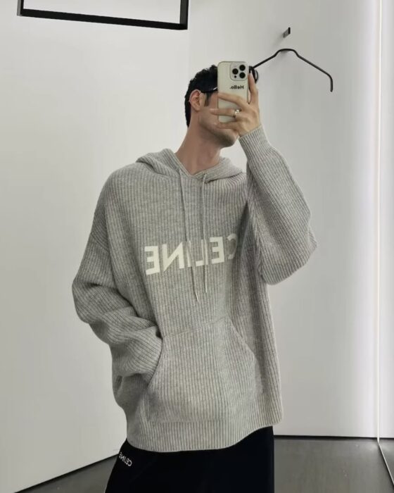 셀린느 립드 울 후드 레플리카 미러급 SA급 S급 고퀄리티 하이엔드 최상급 의류 [남성여성공용] 12