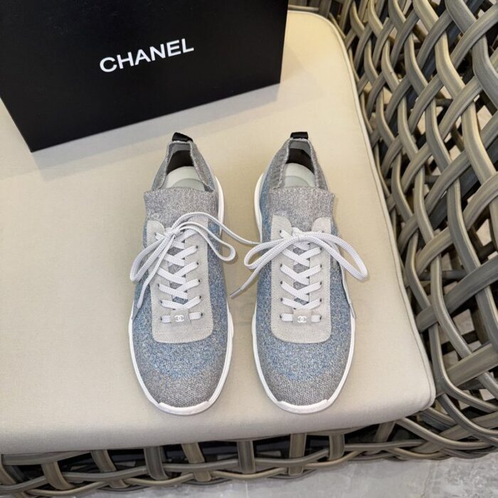 샤넬 CC로고 크루즈 니트 스니커즈 레플리카 미러급 SA급 S급 고퀄리티 최상급 하이엔드 신발 [남성] 2