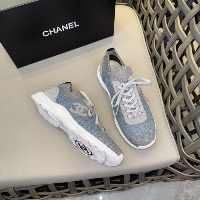 샤넬 CC로고 크루즈 니트 스니커즈 레플리카 미러급 SA급 S급 고퀄리티 최상급 하이엔드 신발 [남성] 3