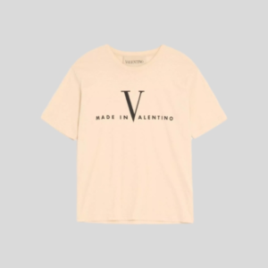 발렌티노 'Made In Valentino' 프린트 코튼 티셔츠 레플리카 미러급 SA급 S급 고퀄리티 하이엔드 최상급 의류 [남성여성공용]