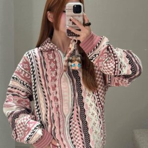 루이비통 니고 반지퍼 자카드 니트 레플리카 미러급 SA급 S급 고퀄리티 하이엔드 최상급 의류 [남성여성공용]