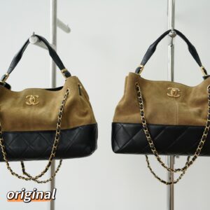 샤넬 25A 버킷백 체인 골드 메탈 이음 카키 스몰 레플리카 미러급 SA급 S급 고퀄리티 최상급 하이엔드 가방 [여성]