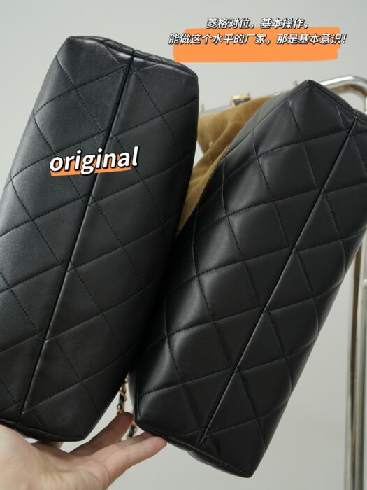 샤넬 25A 버킷백 체인 골드 메탈 이음 카키 스몰 레플리카 미러급 SA급 S급 고퀄리티 최상급 하이엔드 가방 [여성] 6