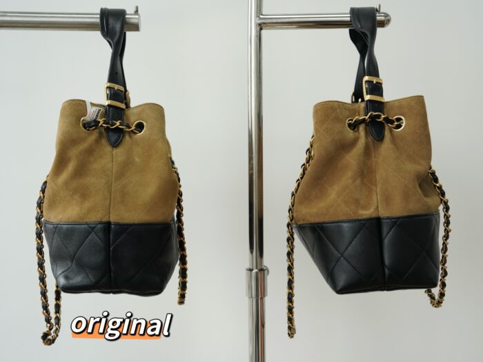 샤넬 25A 버킷백 체인 골드 메탈 이음 카키 스몰 레플리카 미러급 SA급 S급 고퀄리티 최상급 하이엔드 가방 [여성] 3