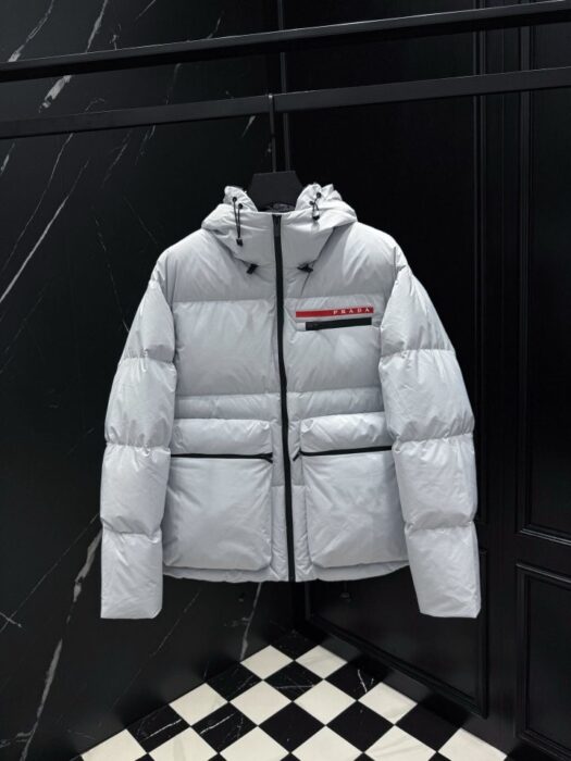 프라다 유틸리티 다운 패딩 자켓 레플리카 미러급 SA급 S급 고퀄리티 하이엔드 최상급 의류 [남성] 2