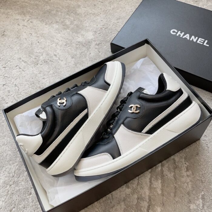 샤넬 CC로고 투톤 스니커즈 레플리카 미러급 SA급 S급 고퀄리티 최상급 하이엔드 신발 [여성] 3
