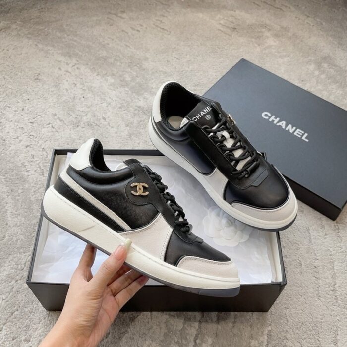 샤넬 CC로고 투톤 스니커즈 레플리카 미러급 SA급 S급 고퀄리티 최상급 하이엔드 신발 [여성] 4