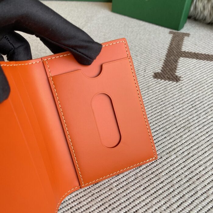 고야드 생 마크 카드 홀더 오렌지 레플리카 미러급 SA급 S급 고퀄리티 최상급 하이엔드 지갑 [남성여성공용] 8