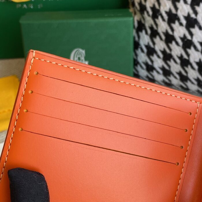 고야드 빅투아르 반지갑 오렌지 레플리카 미러급 SA급 S급 고퀄리티 최상급 하이엔드 지갑 [남성여성공용] 7