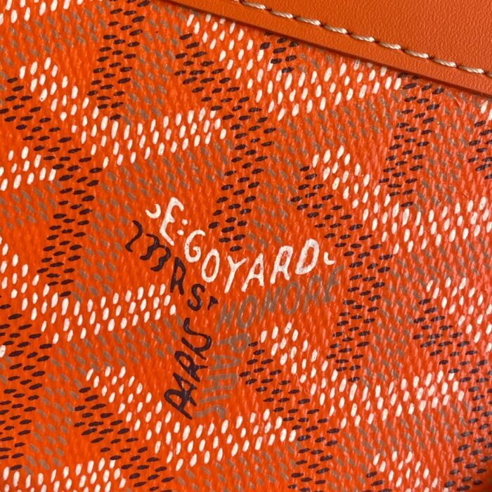 고야드 마티뇽 카드지갑 지퍼 오렌지 레플리카 미러급 SA급 S급 고퀄리티 최상급 하이엔드 지갑 [남성여성공용] 7