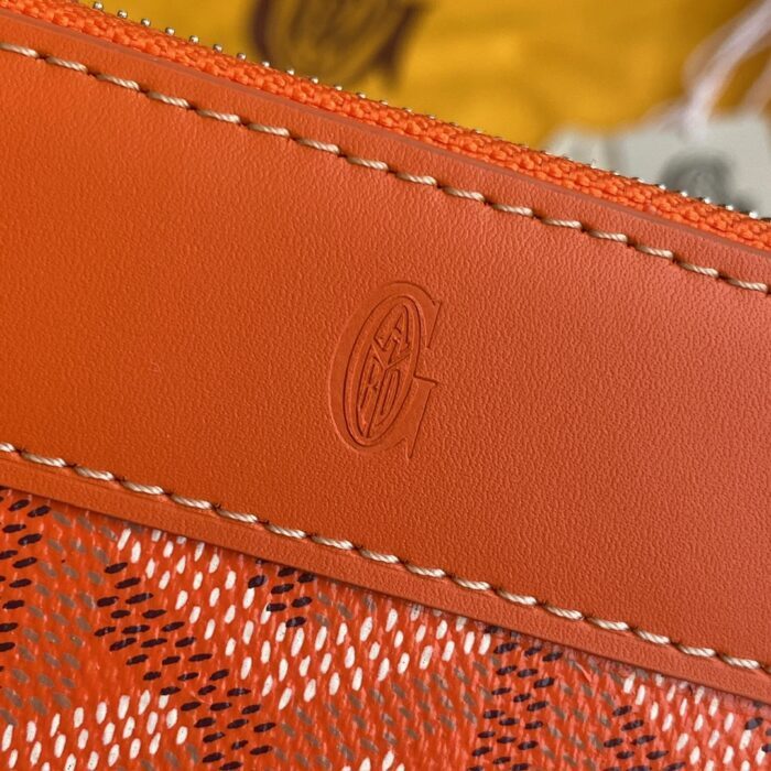 고야드 마티뇽 카드지갑 지퍼 오렌지 레플리카 미러급 SA급 S급 고퀄리티 최상급 하이엔드 지갑 [남성여성공용] 9