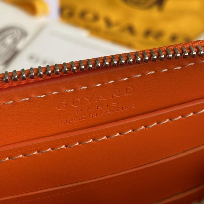 고야드 마티뇽 카드지갑 지퍼 오렌지 레플리카 미러급 SA급 S급 고퀄리티 최상급 하이엔드 지갑 [남성여성공용] 8