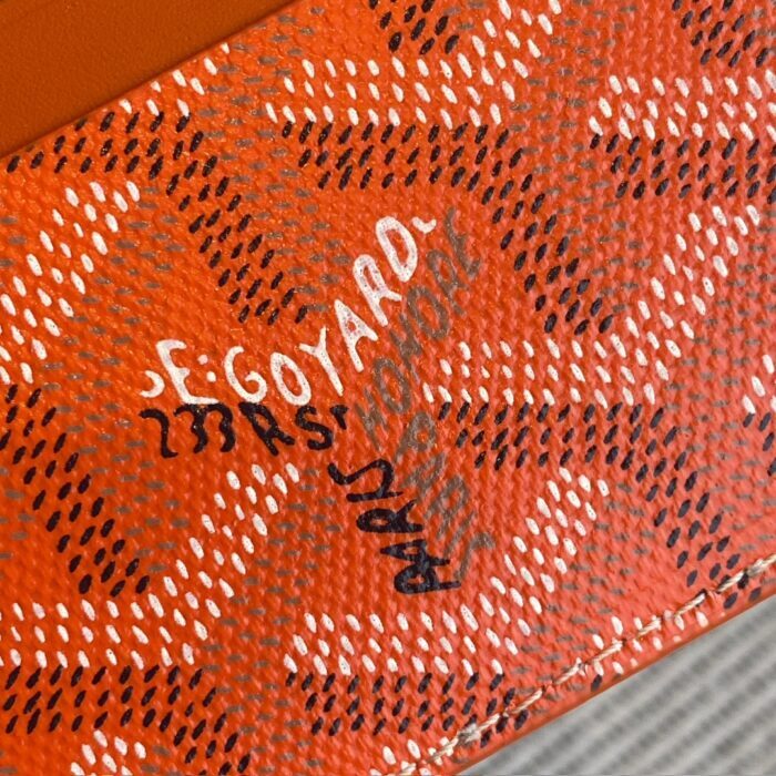고야드 생쉴피스 카드지갑 오렌지 레플리카 미러급 SA급 S급 고퀄리티 최상급 하이엔드 지갑 [남성여성공용] 9
