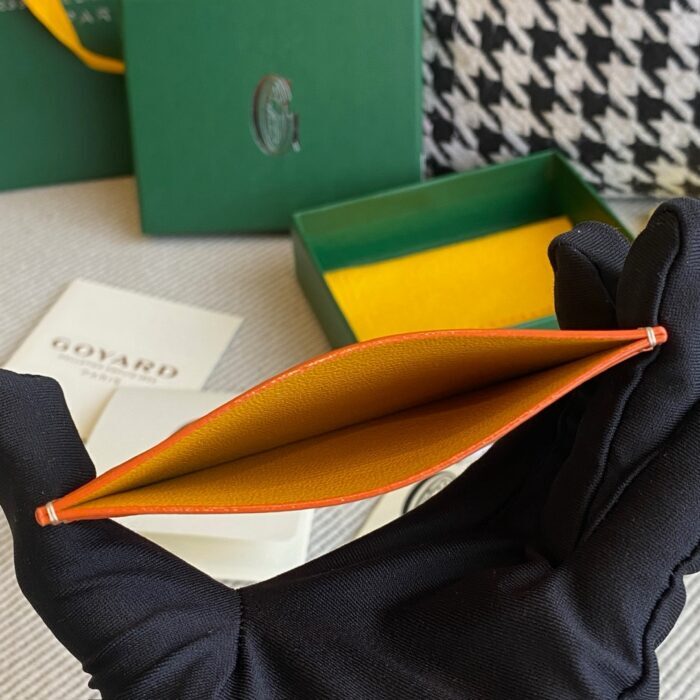 고야드 생쉴피스 카드지갑 오렌지 레플리카 미러급 SA급 S급 고퀄리티 최상급 하이엔드 지갑 [남성여성공용] 3