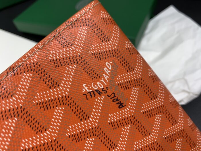 고야드 생로슈 장지갑 오렌지 레플리카 미러급 SA급 S급 고퀄리티 최상급 하이엔드 지갑 [남성여성공용] 5