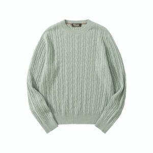 로로피아나 Treccia 캐시미어 라운드넥 니트 연그린 레플리카 미러급 SA급 S급 고퀄리티 하이엔드 최상급 의류 [남성]