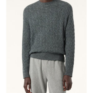 로로피아나 Treccia 캐시미어 라운드넥 니트 그레이 레플리카 미러급 SA급 S급 고퀄리티 하이엔드 최상급 의류 [남성]