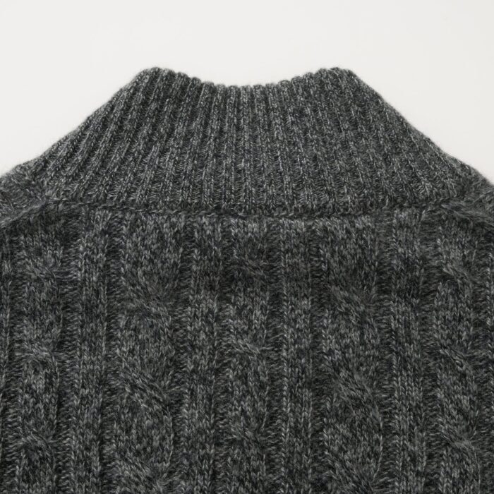 로로피아나 반지퍼 자카드 니트 그레이 레플리카 미러급 SA급 S급 고퀄리티 하이엔드 최상급 의류 [남성] 3