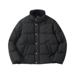 로로피아나 페이크 레이어링 단색 패딩 블랙 레플리카 미러급 SA급 S급 고퀄리티 하이엔드 최상급 의류 [남성]