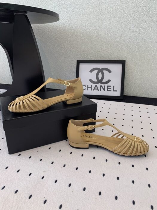 샤넬 인터로킹 CC T스트랩 샌들 레플리카 미러급 SA급 S급 고퀄리티 최상급 하이엔드 신발 [여성] 7