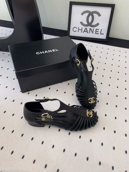 샤넬 인터로킹 CC T스트랩 샌들 레플리카 미러급 SA급 S급 고퀄리티 최상급 하이엔드 신발 [여성] 6