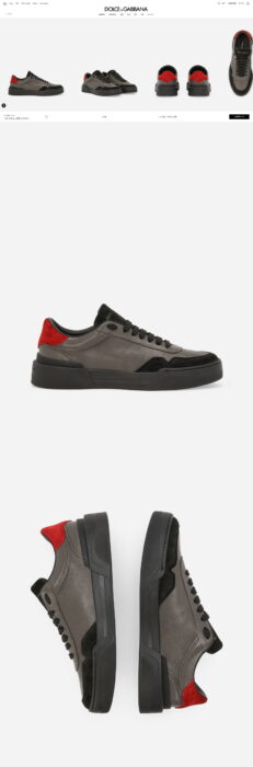 돌체앤가바나 뉴 로마 스니커즈 레플리카 미러급 SA급 S급 고퀄리티 최상급 하이엔드 신발 [남성여성공용] 2