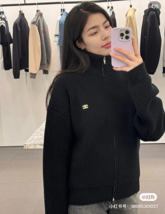 셀린느 트리옹프 트러커 울 지퍼 자켓 레플리카 미러급 SA급 S급 고퀄리티 하이엔드 최상급 의류 [남성여성공용] 9