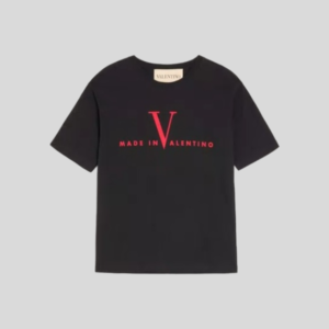 발렌티노 'Made In Valentino' 프린트 코튼 티셔츠 레플리카 미러급 SA급 S급 고퀄리티 하이엔드 최상급 의류 [남성여성공용]