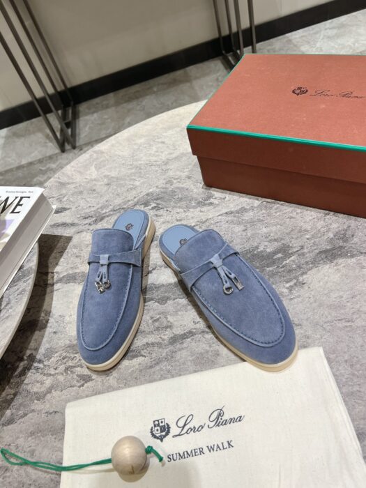 로로피아나 뮬 블로퍼 블루 레플리카 미러급 SA급 S급 고퀄리티 최상급 하이엔드 신발 [남성여성공용] 3