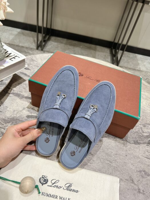 로로피아나 뮬 블로퍼 블루 레플리카 미러급 SA급 S급 고퀄리티 최상급 하이엔드 신발 [남성여성공용] 2