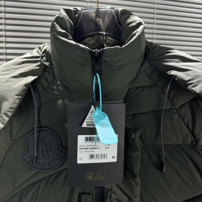 몽클레어 x 퍼렐 윌리엄스 체스트넛 쇼트 다운 자켓 레플리카 미러급 SA급 S급 고퀄리티 하이엔드 최상급 의류 [남성] 6