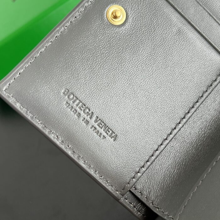 보테가베네타 솔스티스 스몰 반지갑 그레이 788055 레플리카 미러급 SA급 S급 고퀄리티 최상급 하이엔드 지갑 [남성여성공용] 8