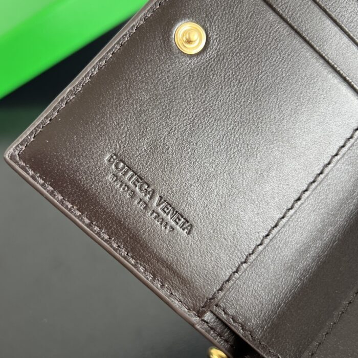 보테가베네타 솔스티스 스몰 반지갑 초콜릿 788055 레플리카 미러급 SA급 S급 고퀄리티 최상급 하이엔드 지갑 [남성여성공용] 8