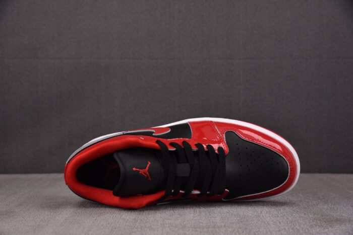 나이키 에어 조던 1 로우 SE 페이턴트 바시티 레드 블랙 HV4089-006 레플리카 미러급 SA급 S급 고퀄리티 최상급 하이엔드 신발 [남성여성공용] 3