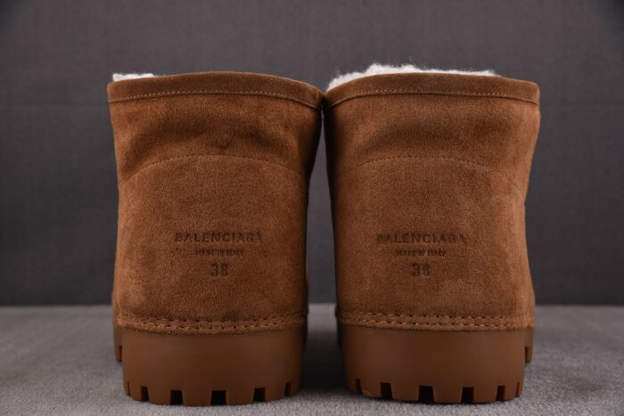 발렌시아가 알래스카 퍼 로우 부츠 브라운 레플리카 미러급 SA급 S급 고퀄리티 최상급 하이엔드 신발 [남성여성공용] 5