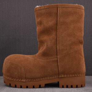 발렌시아가 알래스카 퍼 하이 부츠 브라운 레플리카 미러급 SA급 S급 고퀄리티 최상급 하이엔드 신발 [남성여성공용]