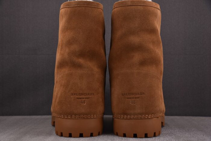 발렌시아가 알래스카 퍼 하이 부츠 브라운 레플리카 미러급 SA급 S급 고퀄리티 최상급 하이엔드 신발 [남성여성공용] 5