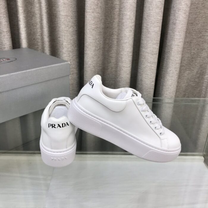 프라다 로고 클래식 레더 로우탑 스니커즈 레플리카 미러급 SA급 S급 고퀄리티 최상급 하이엔드 신발 [남성여성공용] 5