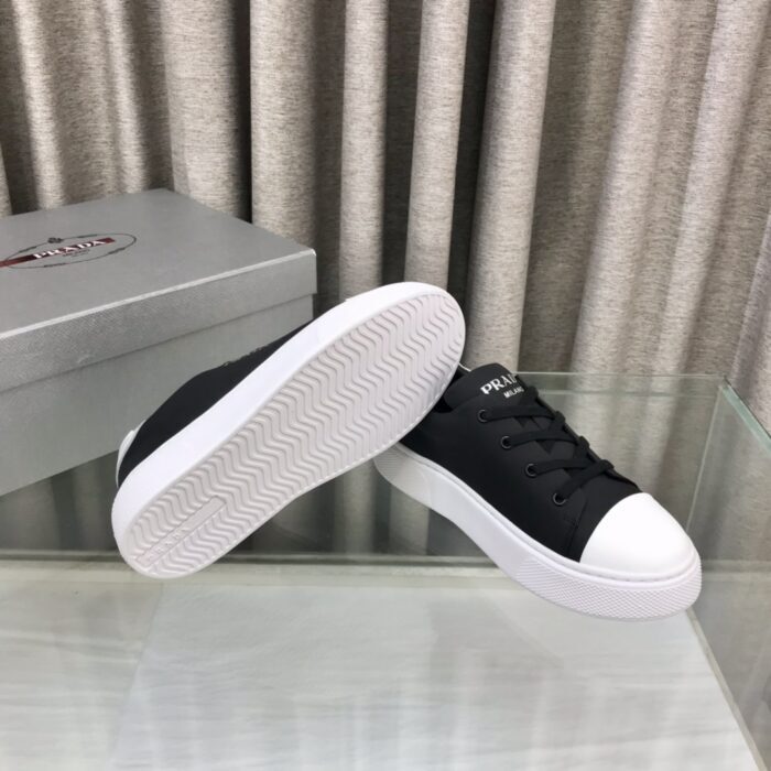 프라다 로고 레더 스니커즈 레플리카 미러급 SA급 S급 고퀄리티 최상급 하이엔드 신발 [남성여성공용] 7